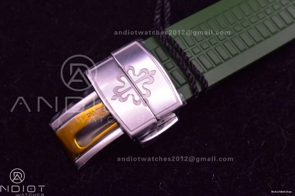 Edition On Dial 324CS SS Best Rubber 42mm 1:1 Green 5168G Strap 514 ZF Aquanaut Green NewStyle 0522